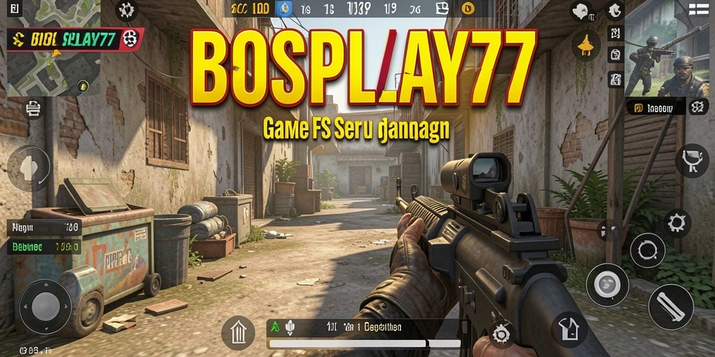 Gameplay seru BOSPLAY77 dengan grafis FPS yang memukau.