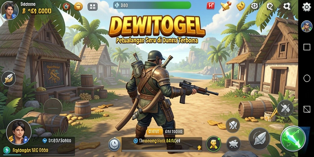 Tampilan gameplay DEWITOGEL yang seru dalam dunia terbuka.