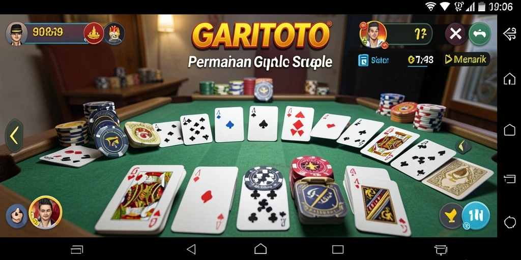 Screenshot gambar permainan Gaple yang seru di GARITOTO.