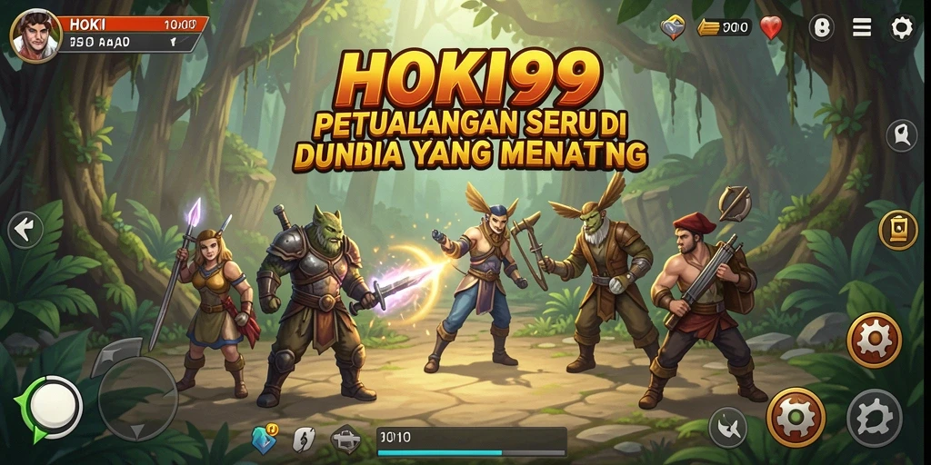 Gameplay HOKI99 yang menantang dan seru dalam petualangan dunia yang luas.