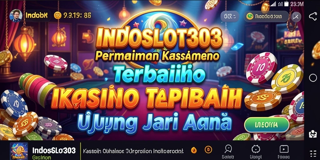 Gameplay seru dan grafis memukau di INDOSLOT303.
