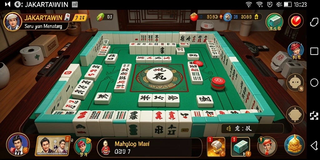 Tampilan gameplay menarik dari JAKARTAWIN yang penuh warna.