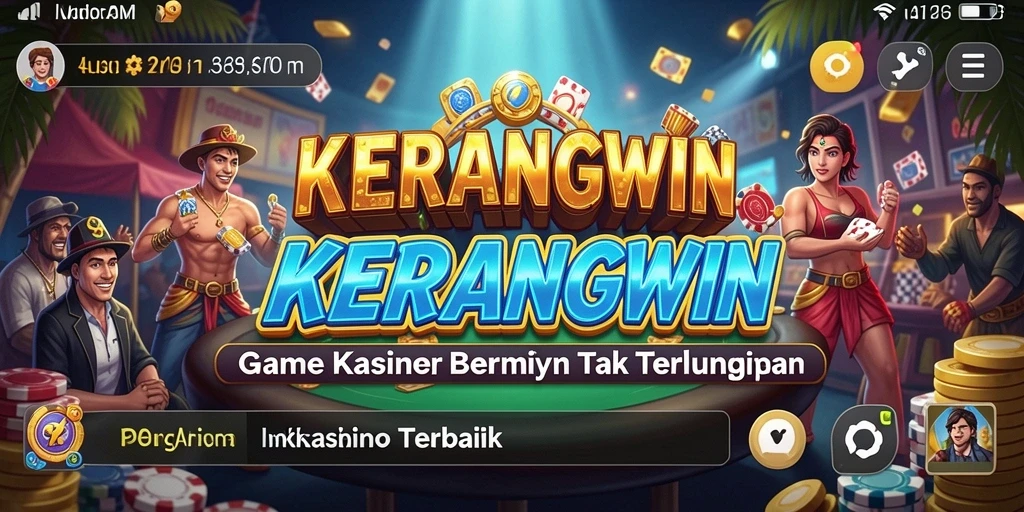 Screenshot KERANGWIN yang menampilkan gameplay Kasino yang seru dan menarik.