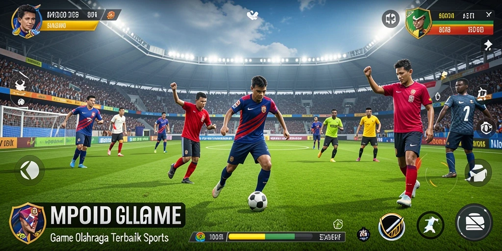 Screenshot MPOID menunjukkan gameplay seru dalam olahraga yang kompetitif.