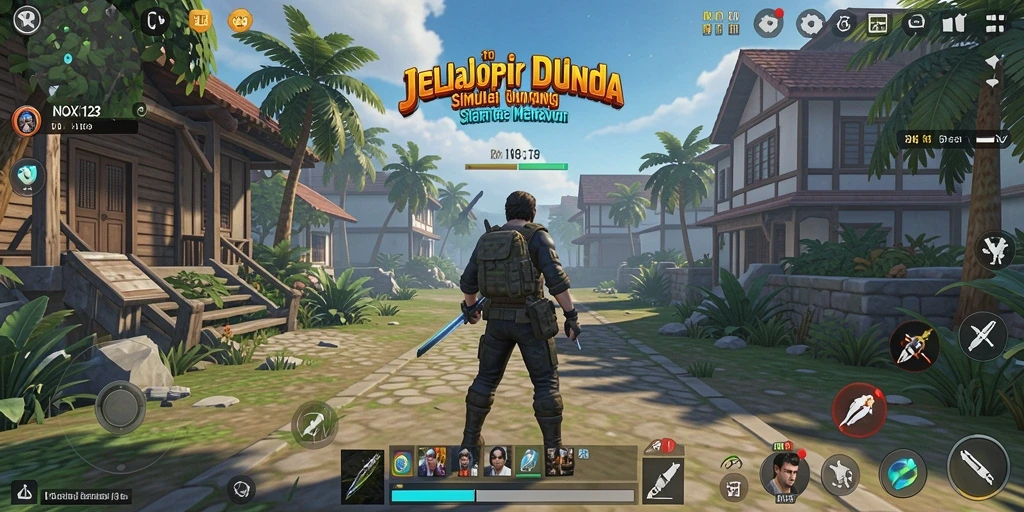 Screenshot gameplay NOX123 menampilkan pengalaman simulasi yang menarik.
