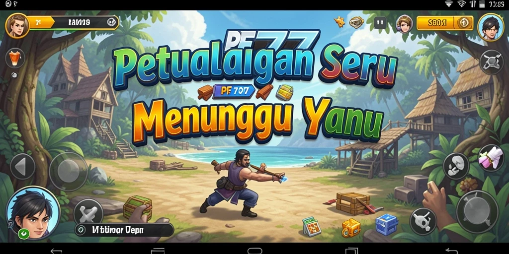 Tangkapan layar gameplay PF777 menampilkan petualangan mendebarkan di dunia fantastis.