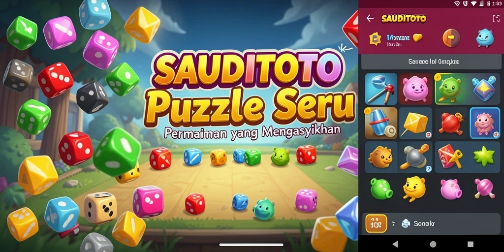 Tampilan gameplay SAUDITOTO yang menarik dan menantang.