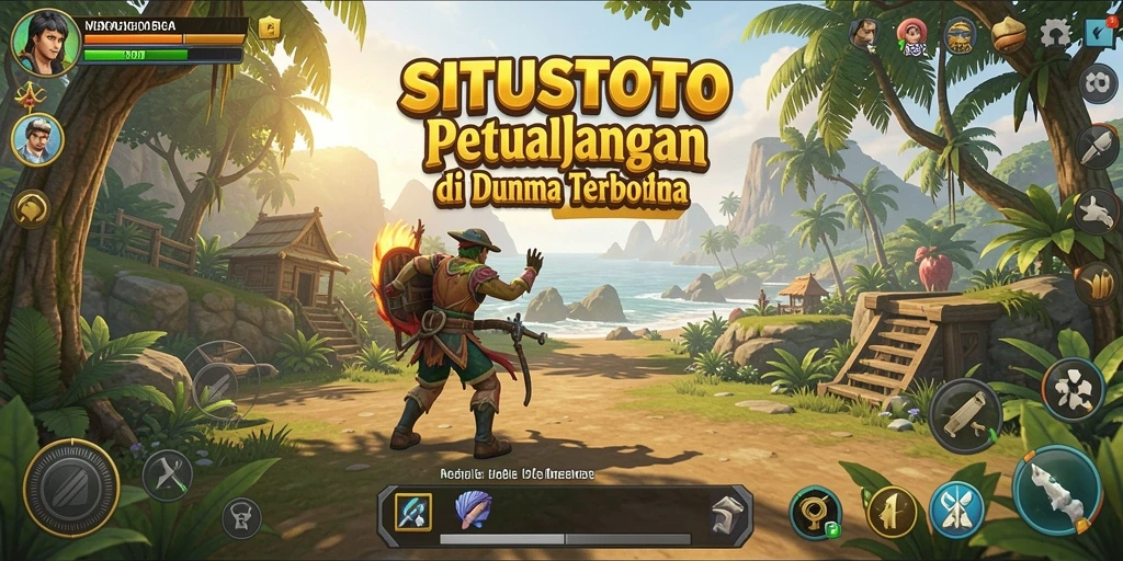 Screenshot gameplay SITUSTOTO menampilkan petualangan Open World yang menakjubkan.