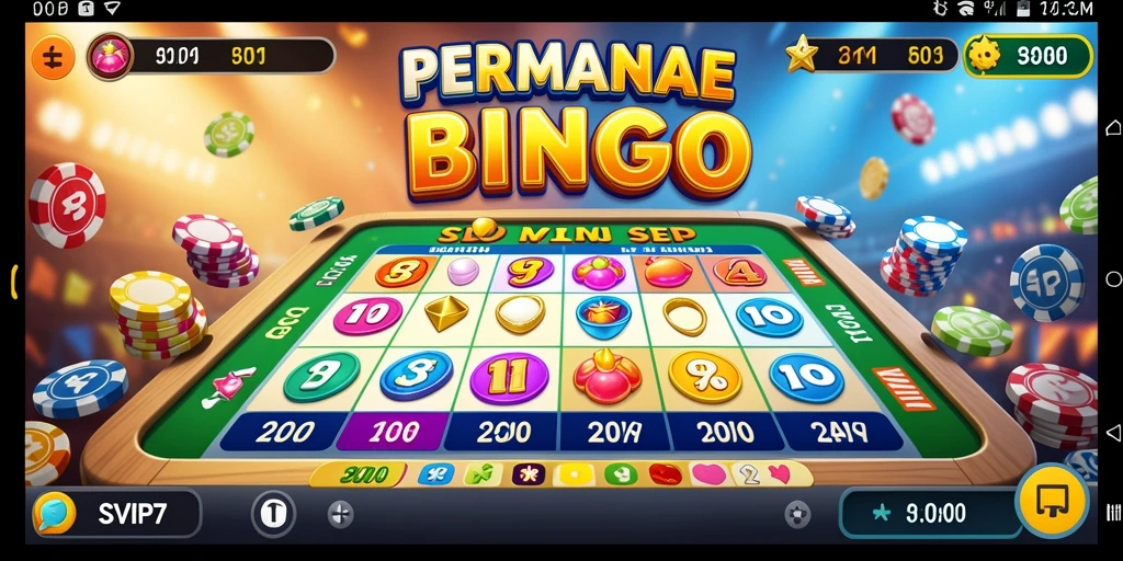 Tampilan gameplay Bingo yang menegangkan dan menyenangkan.