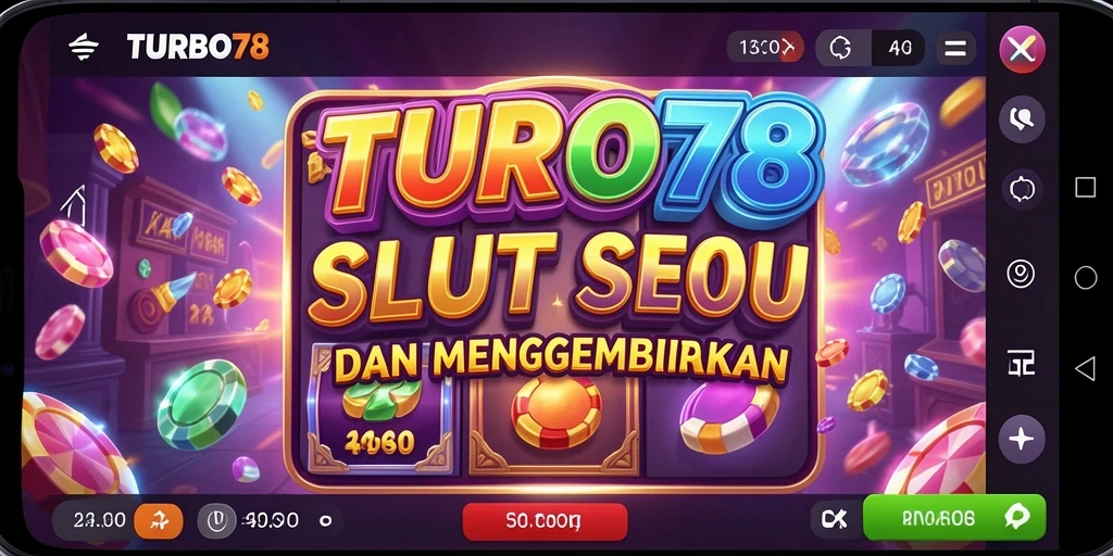 Tampilan menarik dari gameplay Slot TURBO78 dengan berbagai tema.